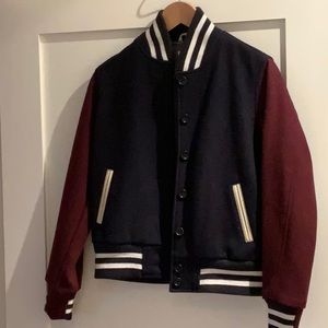 J Crew “Letterman” jacket